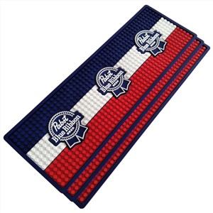 Blue Ribbon Beer PVC Bar Mat